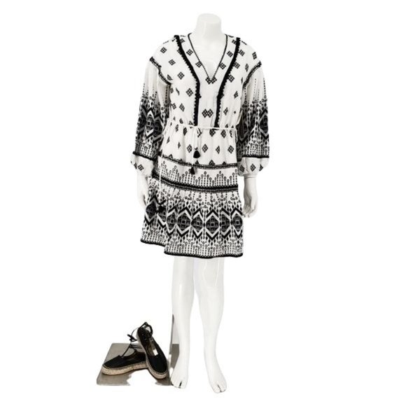 Anthropologie Francine Eyelet Mini Dress - Picture 7 of 14